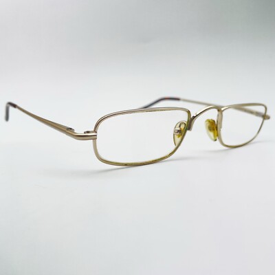 STEPPER Brille MATT GOLD RECHTECKIG Brillengestell MOD: SI-681 F010
