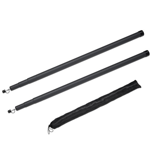Yescom Telescoping Tarp Tent Poles Set 