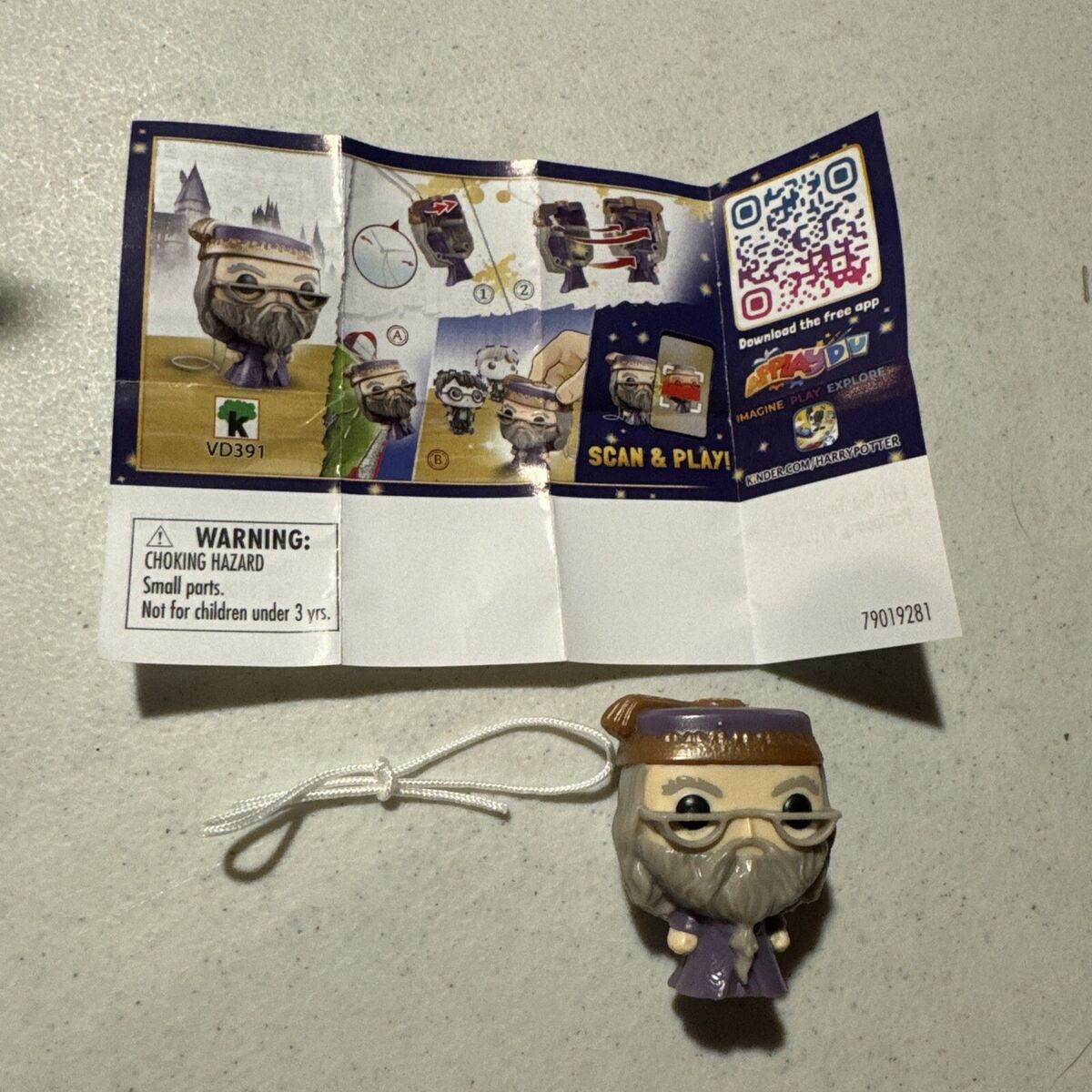 KINDER JOY VD391 VD 391 HARRY POTTER FUNKO POP - ALBUS DUMBLEDORE KINDER JOY VD391 VD 391 HARRY POTTER FUNKO POP - ALBUS DUMBLEDORE