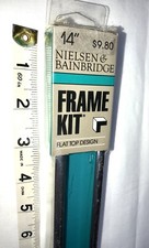 Nielsen Bainbridge Flat Top Design Frame Kit - 14  Silver Vintage 1980s NOS NEW