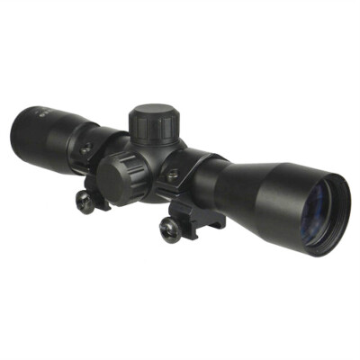 Compact 4x32 Scope + Picatinny Mounts fits Ruger 22 Precision Bolt Action Rifle