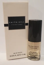 FAITH HILL PARFUMS by FAITH HILL .375 oz EDT SPRAY~NEW OPEN BOX~