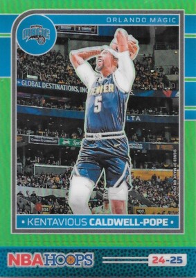 2024-25 NBA Hoops KENTAVIOUS CALDWELL-POPE Lime Green Prizms Premium   /149 