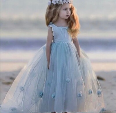 dollcake blue dress Dollcake Moody Blues Dress size 7