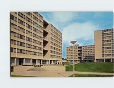 Postcard South Womens Dormitory Group University Of Missouri Columbia MO USA