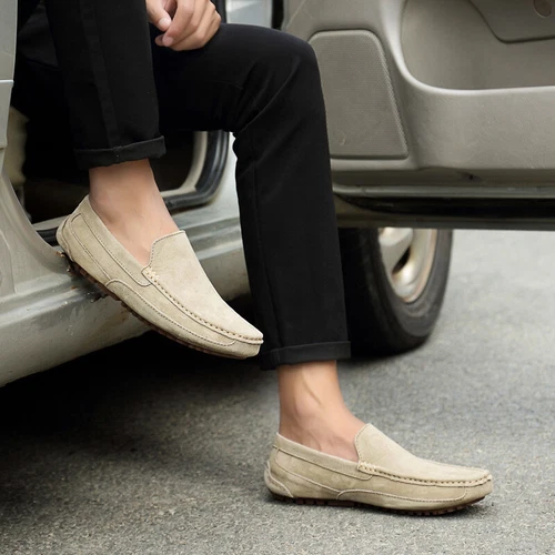 Men Driving Loafers Shoes Casual Slip On Dress Flat Moccasins 6.5-13 - Picture 15 of 24