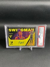 2020-21 Panini Flux Swingman Gold Auto Ja Morant #7/10  PSA 9