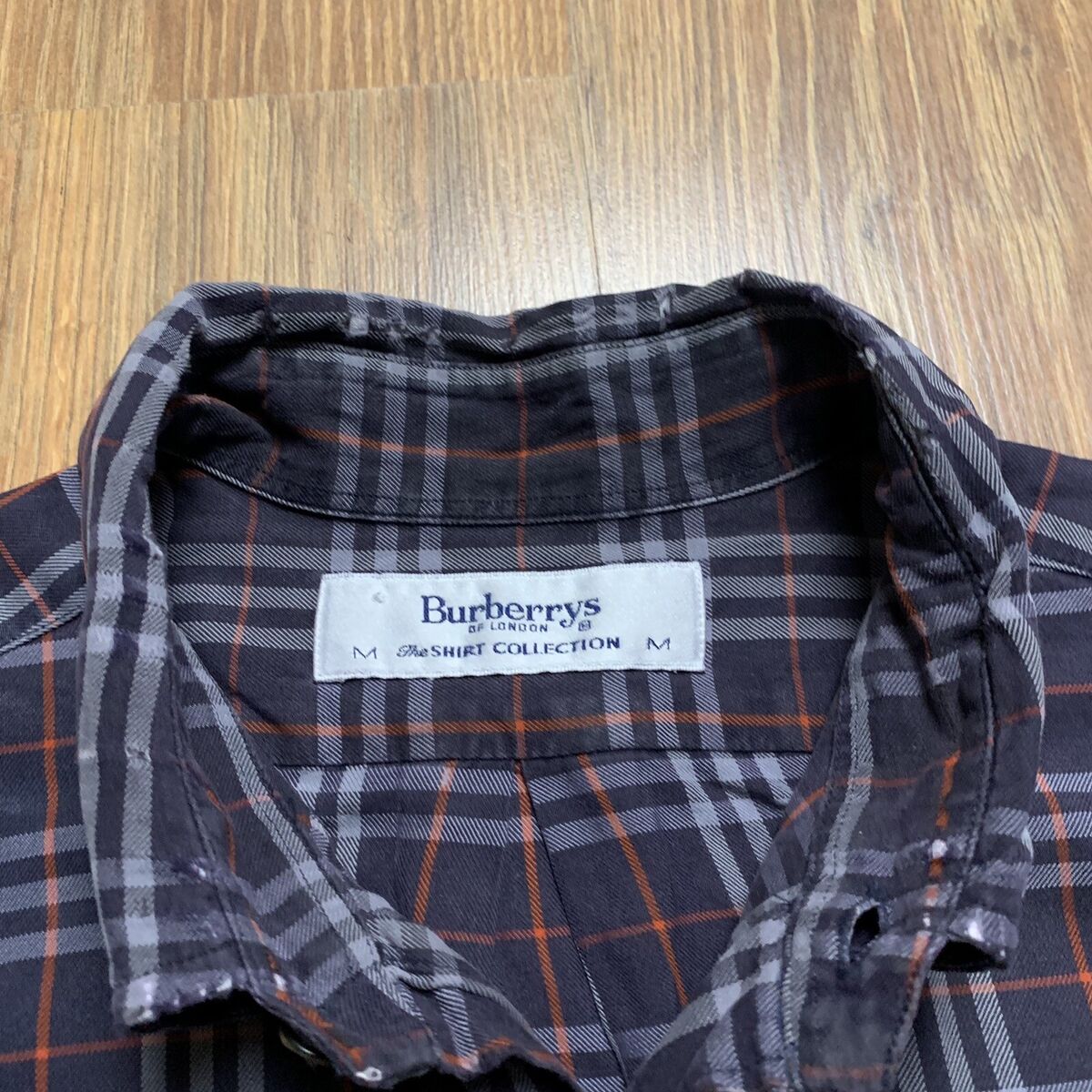 トップス vintage Burberry's nova check shirt el Burberry Nova Check Shirt - Etsy Canada