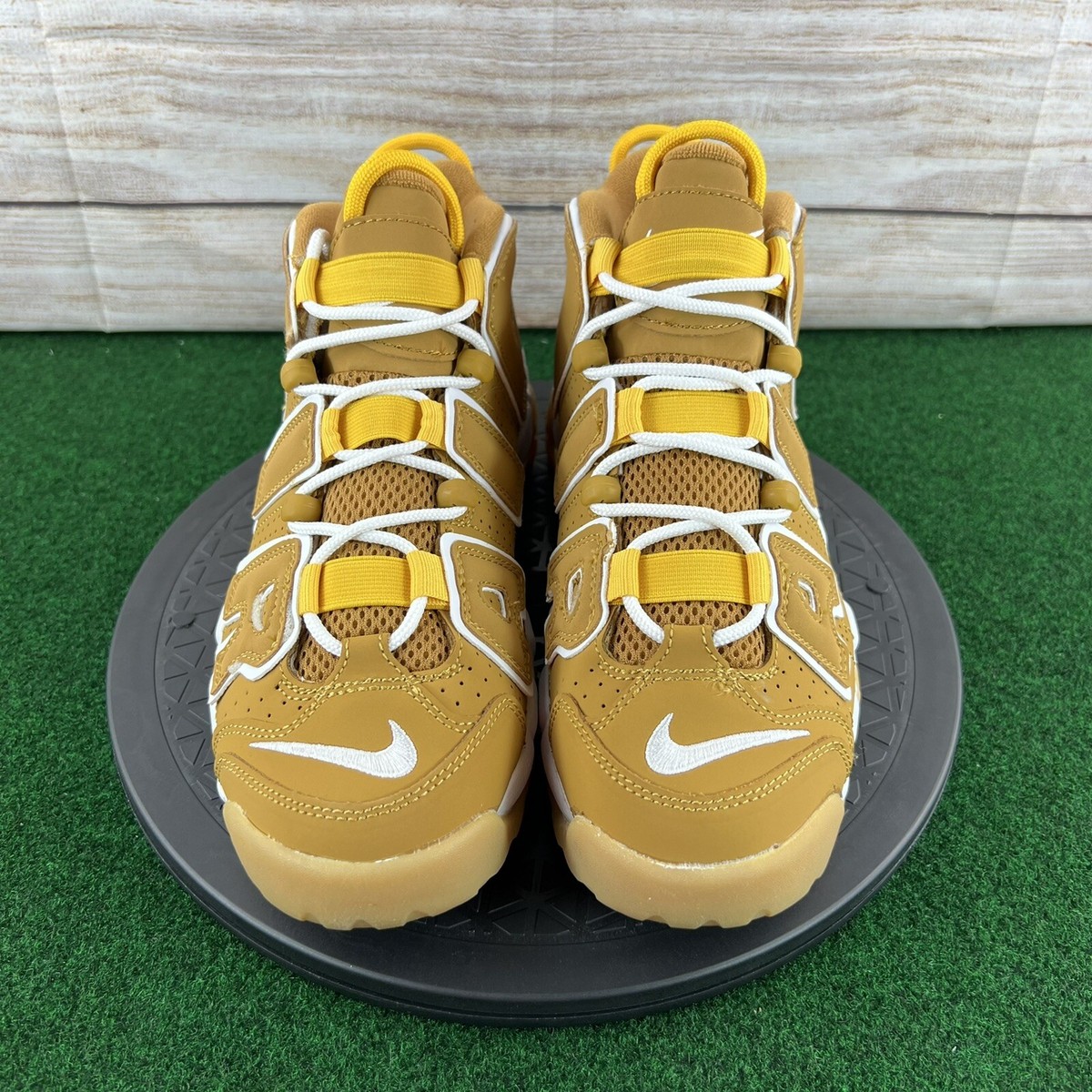 靴 NIKE Air More Uptempo Wheat 28cm 🔥Nike Air More Uptempo GS Wheat Pollen (DQ4713-700) Size 6.5Y
