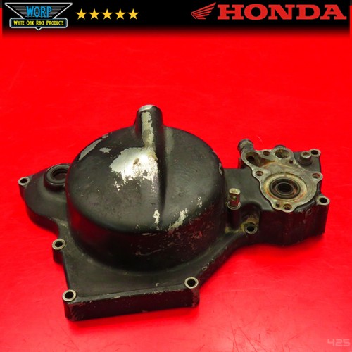 GENUINE OEM 1993 HONDA CR80R INNER CLUTCH COVER WATERPUMP HOUSING 1987-95