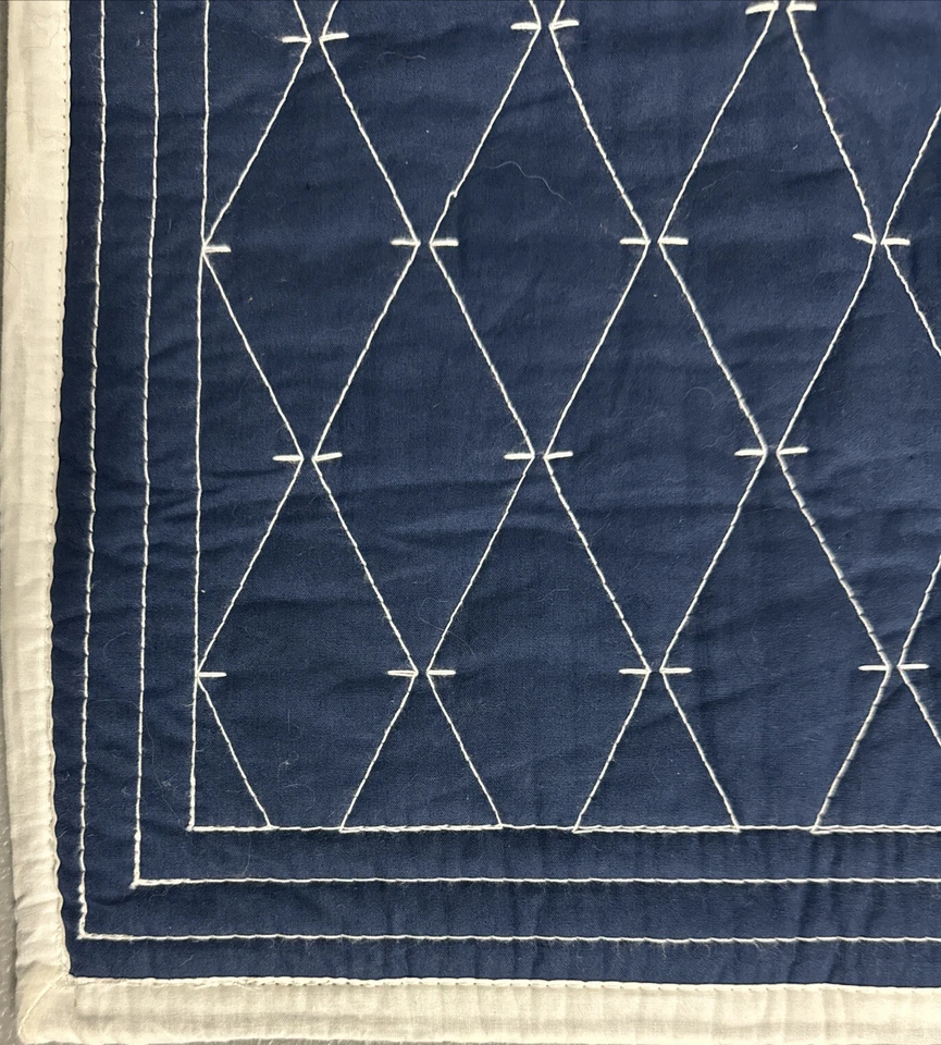 Colección Martha Stewart Acolchado Estándar Falsa 21x27 Algodón Bordado Foto 3 de 4