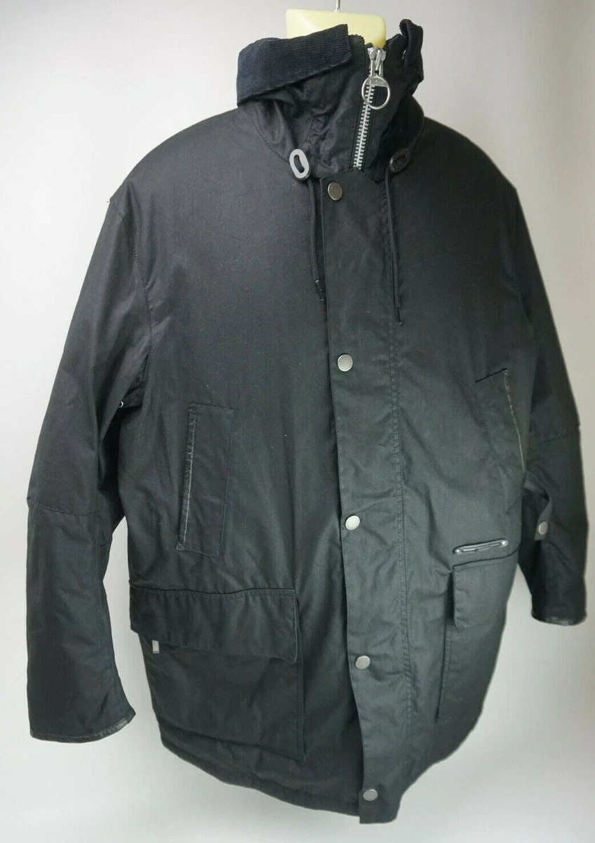 Barbour border jacket hood online