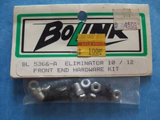 BOLINK 5366 FRONT END HARDWARE KIT ELIMINATOR 1/10 1/12 PAN-CAR BL-5366-A NIP