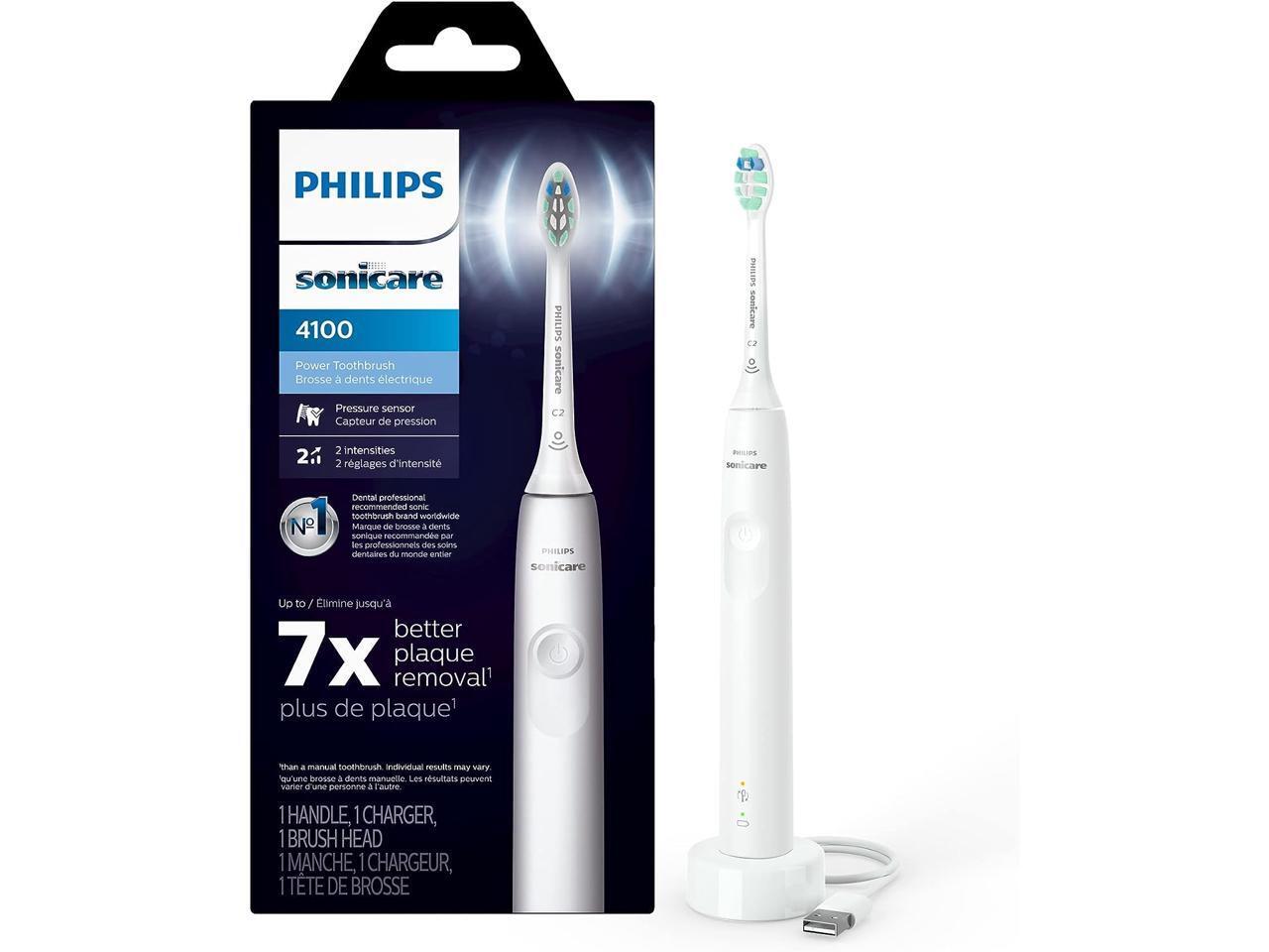 Электрическая зубная щетка Philips Sonicare 4100 Power перезаряжаемая электрическая зубная щетка с функцией Pr