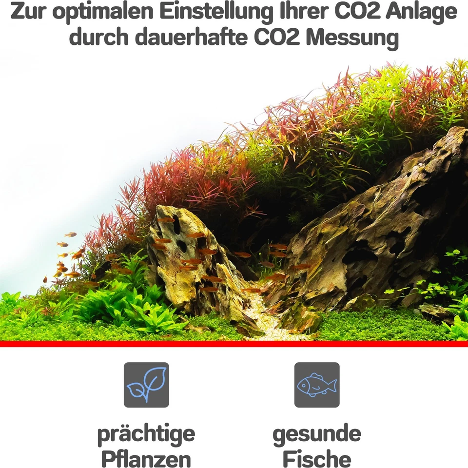 CO2 Dauertest Aquarium CO2 Test Testflüssigkeit Indikator Tester Langzeittest - Bild 2 von 4