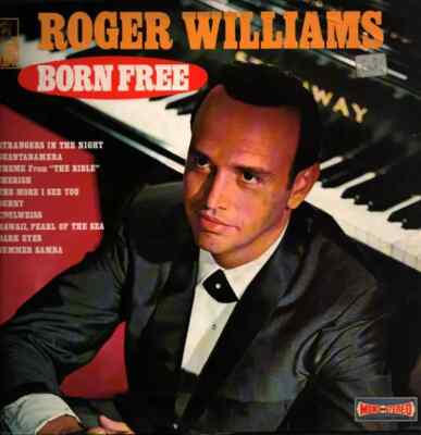 Roger Williams Born Free FRENCH PRESSING Disques Vogue Vinyl LP