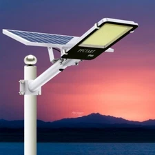 PFCTART Solar Lights Outdoor Super bright Large Solar Street Lights Dusk to Dawn