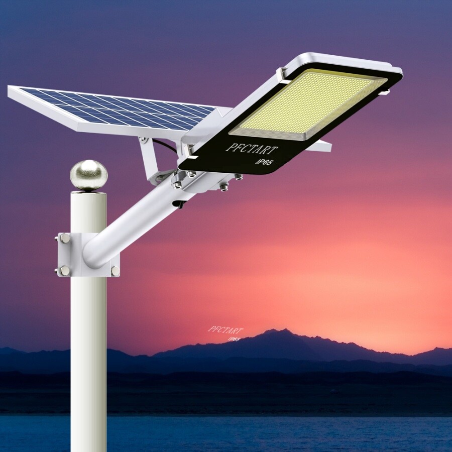PFCTART Solar Lights Outdoor Super bright Large Solar Street Lights Dusk to Dawn