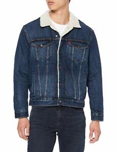 levi's sherpa trucker mens