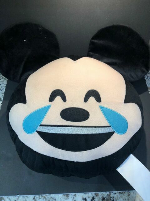 mickey emoji pillow