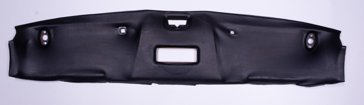 Mercedes-Benz W123 Headliner Sunvisor Trim Header Panel Black