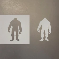 Bigfoot 2 Plastic Mylar Stencil Airbrush Painting Art Supplies