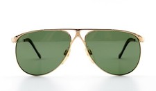 COLANI DESIGN Sunglasses 15-502 60-15 Deluxe Bi-Col Gold 1980s G-15 Polarized