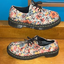 DR. MARTENS 1461 Wanderlust Canvas Women’s US Size 8 Floral Oxford Shoes