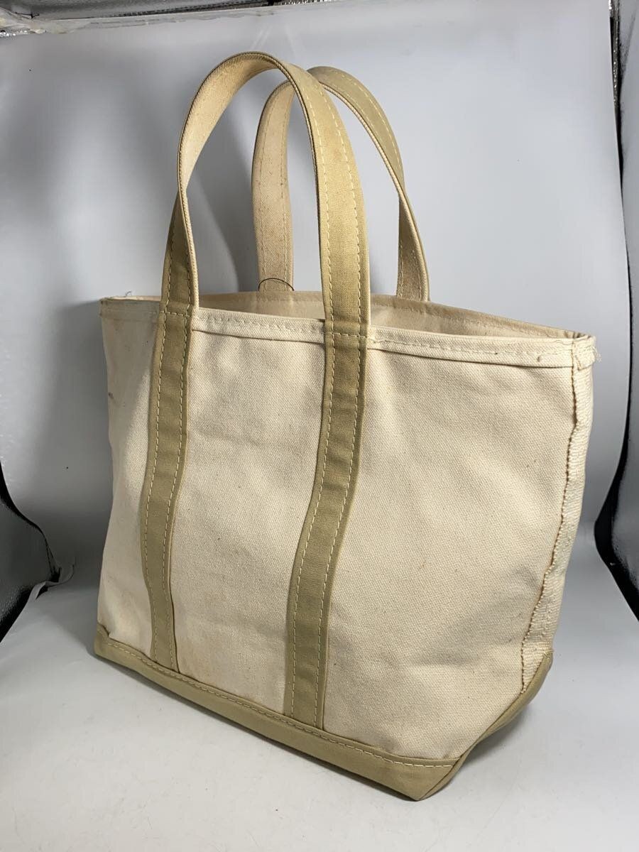 L.L. Bean 80-90s BOTE AND TOTE USA Canvas Cream Solid Used