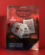 New Netflix STRANGER THINGS 37 TECH STICKERS
