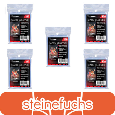 Ultra PRO - 500 Stück (5x100) Penny Sleeves NEU für TCG Pokemon Kartenhüllen