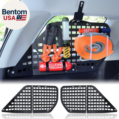 Modular Storage Panel System Rear Window Molle Panel with 10 Fastening Tape for