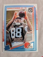 2025 Panini Donruss Optic Harold Fannin Jr #284 Rated Rookie Base Card Browns