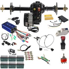 Rear Axle kit  72V 1500W Differential Electric Motor For Golf ATV E-Bike Trail