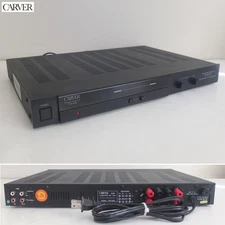 vintage CARVER TFM-6CB high current power amplifier c.1995—looks and plays great