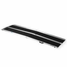 Titan Ramps 8ft Aluminum Multi-Fold Wheelchair Ramp 600 lb 29in Wide