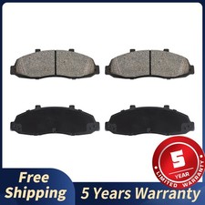 front ceramic brake pad set fits 2000 2001 2002 2003 ford F-150 v8 4.6l d679