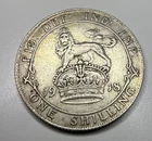 Photo of a 1918 George V Shilling from an eBay listing that sold on Jun 24, 2026