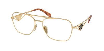 PRADA PR B50V 5AK1O1 Gold Demo Lens 59 mm Women's Eyeglasses