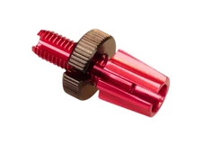 Dia-Compe M7 bicycle brake lever threaded barrel adjuster - RED