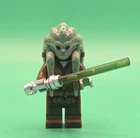Star Wars Kit Fisto (Animated Head) Jedi Master Minifigure For Lego- Read