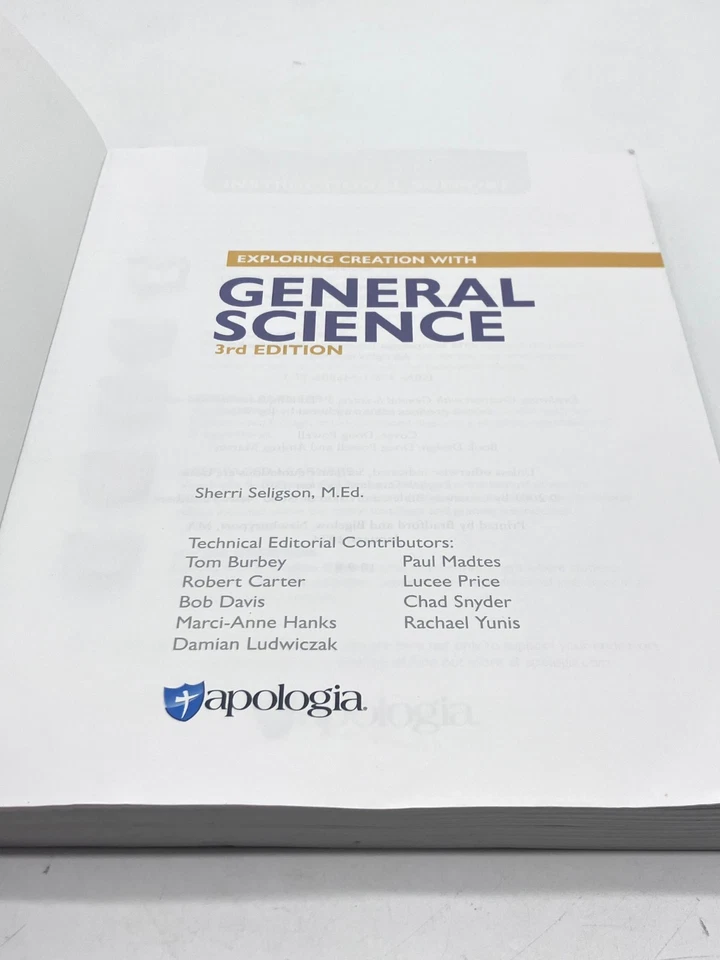 APOLOGIA Exploring Creation With General Science 3rd Ed., 7th Gr. Curriculum Set - Image 4 of 4