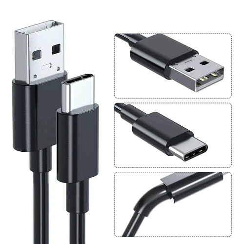 USB-C Lead Type C Charging Fast Charger Phone Cable USB to Type C Pack of 3 - Afbeelding 5 van 8