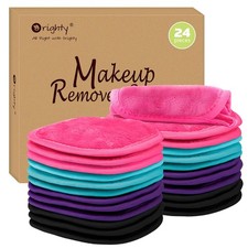 Orighty Makeup Remover Cloths 24 Pack, Makeup Removal Face Cleaning Cloth, Re...