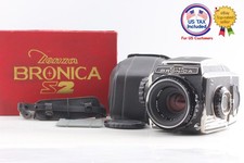Late Model MINT Zenza Bronica S2 S2A Film Camera P 75mm f2.8 Lens From JAPAN