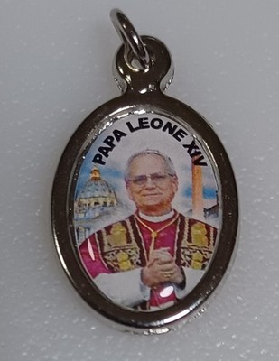 POPE LEO XIV  Medal    Full Color   and Prayer Card