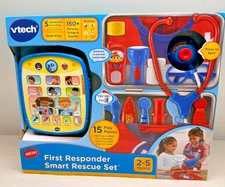 VTech First Responder Smart Rescue Set – 15-Piece Learning Toy for Kids Ages 2-5