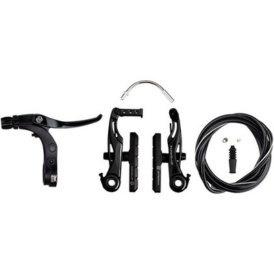 Promax P-1/Click V-Point Linear Pull Brake Kit - 85mm, Black BK21-0MV88KIT-BK