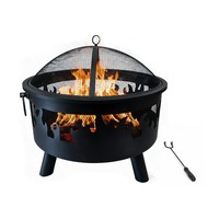 Feuerschale Feuertonne Feuerkorb Garten Feuerstelle Brennschale Funkenschutz