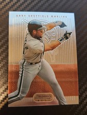 1995 Bowman's Best - Red Gary Sheffield #5 Florida Marlins 